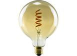 SEGULA LED-Leuchtmittel "Soft Line", gold (goldfarben), L:180cm Ø:125cm, Leuchtmittel, dimmbar, Soft Globe 125 gold, E27
