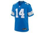 Footballtrikot NIKE "Nike Trikot Detroit Lions NFL Home Game Jersey St. Brown 14", Herren, Gr. M, blau (mehrfarbig), 100% Polyester, Trikots