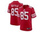 Footballtrikot NIKE "Nike Trikot San Francisco 49ers NFL Home Game Jersey Kittle 85", Herren, Gr. S, rot (mehrfarbig), 100% Polyester, Trikots