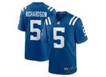 Footballtrikot NIKE "Nike Trikot Indianapolis Colts NFL Home Jersey Richardson 5", Herren, Gr. XL, mehrfarbig, 100% Polyester, Trikots