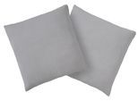 Kissenbezug OTTO HOME "Bailee", grau, B:50cm L:50cm, Musselin, Obermaterial: 100% Baumwolle, Kissenbezüge, Kissenbezug, weiche Musselin Qualität, viele Farben erhältlich, Bezug in 50x50 cm