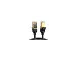 UGREEN networking cable Black 1 m Cat7 F/FTP (FFTP)v - Schwarz - 1 meter