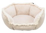 Tierbett TRIXIE "Boho SOFT Edition", beige (natur), B/H/L: 65cm x 65cm, Tierbetten, Tierbett
