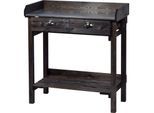 dobar Praktischer Pflanztisch mit 2 Schubladen und Ablagefläche ca. 79 x 39 x 90 cm