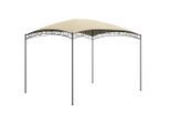 vidaXL Pavillon 3x4x2,65 m Creme 180 g/m²