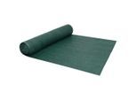vidaXL Zaunblende Grün 1,5x50 m HDPE 150 g/m²