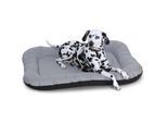 Knuffelwuff Wasserfestes In und Outdoor Hundebett Lucky aus Nylongewebe grau XXXL