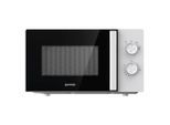 Gorenje Mikrowelle, Weiß, Metall, Kunststoff, Glas, 45.5x26.1x35.3 cm, Garraumbeleuchtung, Auftaufunktion nach Gewicht oder Zeit, Auftaufunktion, Signalton, Timerfunktion, Küchen, Küchenelektrogeräte, Mikrowellen