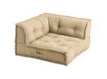 P & B Sofaelement, Taupe, Textil, Uni, 80x43x80 cm, Wohnzimmer, Sofas & Couches, Sofas, Textilsofas