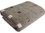 Badetuch FRAMSOHN FROTTIER "Quattro Duschtuch", braun (taupe, braun, dunkelbraun), B:80cm L:160cm, Walkfrottier, Obermaterial: 75% Baumwolle, 25% Viskose, Handtücher, Badetuch, natürliche, Buchenholzfaser, herstellt in Österreich
