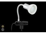BRILONER LEUCHTEN LED Klemmleuchte "Ledo", weiß, neutral, Leuchten