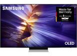 SAMSUNG OLED-Fernseher "GQ65S90FAT OLED-Fernseher", Energieeffizienz: F (A-G), schwarz, 65 ″, Fernseher, HDR+, Dolby Atmos & AI Sound, Gaming Hub, Upscaling Pro, bis zu 144Hz, Topseller