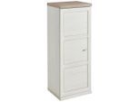 Hom`in Aktenschrank, Grau, Weiß, Holzwerkstoff, 2 Fächer, 50.6x131.6x43 cm, Typenauswahl, Beimöbel erhältlich, Arbeitszimmer, Aktenschränke