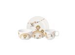 Villeroy & Boch Kindergeschirrset Roar Lion, Mehrfarbig, Keramik, 3-teilig, Tier, 13.5x24x26.5 cm, lebensmittelecht, schadstofffrei, Füttern, Kindergeschirr