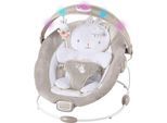 Babyschaukel INGENUITY "InLighten Bouncer™ - Twinkle Tails™", Baby, grau, Kunststoff, Metall, Stoff, Babywippen Babyschaukel, mit Licht und Sound