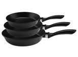 Pfannen-Set ELO "Alucast", schwarz, Ø:28cm, Pfannen, Pfannen-Set, Induktion