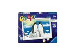 Ravensburger CreArt Paint by Numbers - Penguin Family