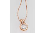 Kette mit Anhänger LADY, silber (silber 925), Halsketten, Damen, N-Groesse, Silber 925 (Sterlingsilber)