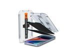 Spigen Glass tR EZ Fit Transparency Sensor Open Privacy 2 Pack - iPhone 16e/14/13/13 Pro