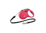 Flexi New CLASSIC S Leash 8 m red