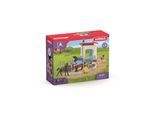 Schleich Horse Box with Mare and Foal