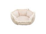 Trixie Boho bed square 80 × 80 cm beige