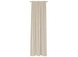 Joop! Fertigvorhang Impress, Natur, Textil, Raute, 130x250 cm, für Stange und Schiene geeignet, Wohntextilien, Gardinen & Vorhänge, Fertiggardinen, Fertiggardinen
