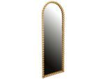Mid.you Wandspiegel, Gold, Metall, Glas, Holzwerkstoff, Freiform, 75x185x5 cm, Bsci, Spiegel, Wandspiegel