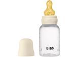BIBS Anti-Colic Baby Bottle Latex oorbellen met caoutchouc speen Ivory 150 ml