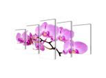 vidaXL Bilder Dekoration Set Orchidee 200 x 100 cm