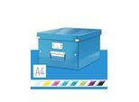Leitz Click & Store WOW Aufbewahrungs- und Transportbox Mittel (Für A4) Blau