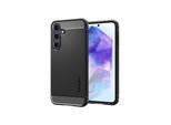 Spigen Rugged Armor - matte black - Samsung Galaxy A55