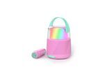 MOB Speaker Karaoke Kit Mic Rosa