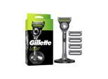 Gillette Labs Razor 5 blades + Stand Silver