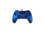 Steelplay Slim Pack Wired Controller - Blue - Wired Controller - Sony PlayStation 4