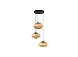 EGLO AMSFIELD 1 cluster pendant natural
