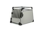 Trixie Transportbox Aluminium für Hunde Größe: M-L 63x65x90cm Bis 30kg