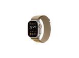 Apple Watch Ultra 2 GPS + Cellular 49mm - Titanium Case with Tan Alpine Loop - Large
