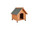 Trixie natura dog kennel saddle roof S-M: 71 × 77 × 76 cm brown