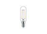 Philips LED-Lampe Classic T25L 2.1W/827 (25W) Clear E14