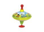 Goki - Humming top with wooden handle train