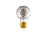 EGLO LED-Lampe G60 Globe 4W/820 100 lumen smoke dimmable E27