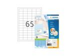 HERMA PREMIUM Etiketten A4, 38,1 x 21,2 mm, weiß, permanent haftend