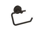 tesa Moon Black toilet roll holder self-adhesive