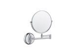 UNIQ Wall Mirror with 10x Magnification in Silver