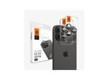Spigen Glass tR EZ Fit Optik Pro 2 Pack - Desert Titanium - iPhone 17 Pro/16 Pro/15 Pro/17 Pro Max/16 Pro Max/15 Pro Max