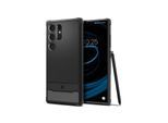 Spigen Rugged Armor - matte black - Samsung Galaxy S24 Ultra