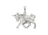 Sternzeichenanhänger JOBO "Anhänger Sternzeichen", silber (silber 925), Schmuckanhänger, Damen, Stier, Silber 925 (Sterlingsilber), 925 Silber rhodiniert
