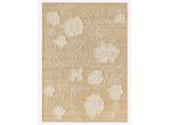 Teppich HEINE HOME Gr. 1, natur, ecru, B:60cm H:5mm L:90cm, Baumwolle, Jute, Kunstfaser, Polyester, Viskose, Teppiche, Teppich
