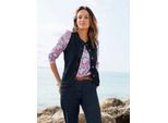 Bequeme Jeans INSPIRATIONEN, Damen, Gr. 24, Kurzgrößen, dunkelblau, 81% Baumwolle, 17% Polyester, 2% Elasthan, unifarben, lang, Jeans
